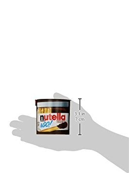 Nutella and Go Snack Packs, Chocolate Hazelnut Spread with Breadsticks, 1.8 Ounce, Pack of 48