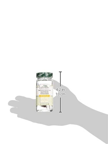 The Spice Hunter Saffron Strands, Spanish Mancha, Whole, 0.01-Ounce Jars