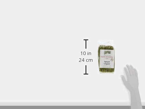 Pasta Deliziosa! Handcrafted Pasta, Spinach Linguine, 12 Ounce