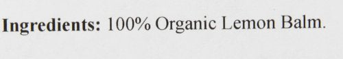 The Tao Of Tea Lemon Balm, 100% Organic Herbal Tea, 1-Pounds