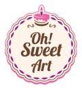 Oh! Sweet Art Edible Glitter Gold Stars 0.04 Ounce Oz. Use To Cakes, Cupcakes, Flakes, Cookies