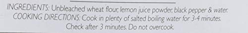 Pasta Deliziosa! Handcrafted Pasta, Lemon Pepper Linguine, 12 Ounce