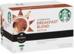 Starbucks Coffee Kcup Brkfst Blend
