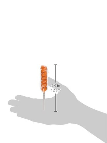 Colorsplash Lollipops Jar, 30 Pops, 12.69 Oz, Orange