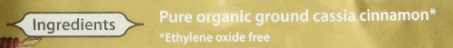 Red Ape Cinnamon Premium Organic Ground Cinnamon, 1 Pound