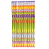 7.5" Tie-Dye Psychadelic Pencils 12 pk
