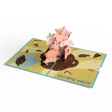 Hog Wild Birthday 5''x7'' Card, Birthday Cards