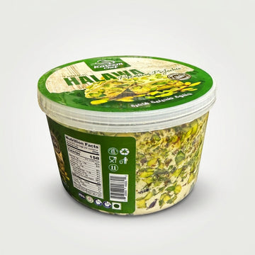 Kareem Chef Tahinia Halawa Premium Pistachio 900g - Authentic Turkish Delight