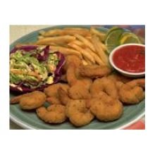 King and Prince Seafood Buttermilk Battered Tail Off Shrimp, 2.5 Pound -- 4 per case.