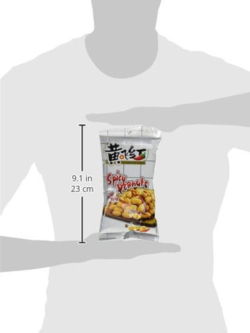 Huangfeihong Spicy Snack Peanuts - 30 3.8 Oz /110G 30 Bags
