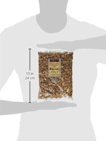 Trader Joe'S 50% Less Salt Dry Roasted And Salted Almonds, 1 Lb