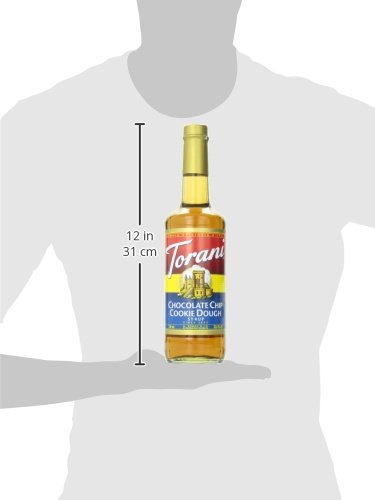 Torani Chocolate Chip Cookie Dough Syrup, 750 ml, 25.4 Fl Oz, Pack of 1