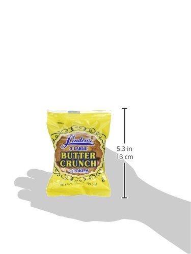 Linden'S Butter Crunch Cookies 3 Cookies Per Pack (18 -1.75 Oz. Packs Per Box)