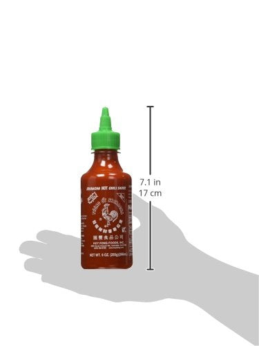 Huy Fong, Sriracha Hot Chili Sauce, 9 Ounce Bottle(Pack Of 6)