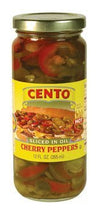 Cento - Hot Sliced Cherry Peppers, (2)- 12 Oz. Jars