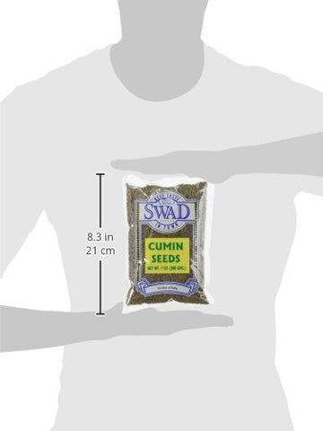 Great Bazaar Swad Cumin Seeds, 7 Ounce