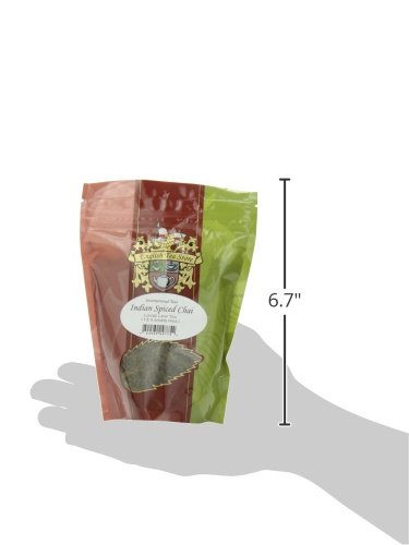 English Tea Store Loose Leaf, Indian Spiced Chai Tea Pouches - 4Oz, 4 Ounce