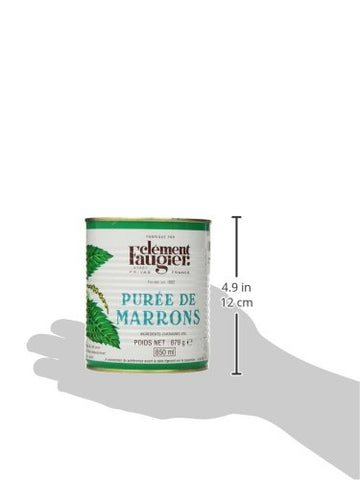 Clement Faugier Chestnut Puree Unsweetened 31Oz
