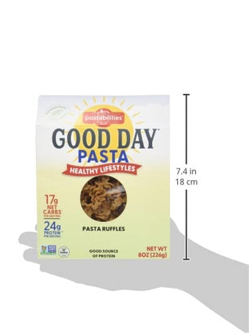 Pastabilities Plant-Based Good Day Pasta Ruffles, 8 Oz