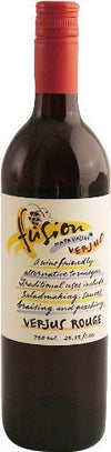 Fusion Red Verjus, 750 ml, 25.36 Fl Oz, Pack of 1, Non-Alcoholic Beverage