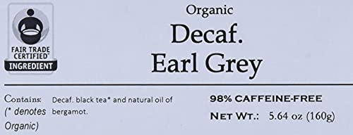 Davidsons Organics Decaffeinated Earl Grey 100-count Unwrapped Tea Bags