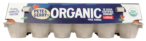 Pete & Gerrys Organic Eggs Large 18 CT