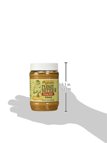 Trader Joe's Organic Creamy Salted Peanut Butter, 16 oz - Deliciously Smooth, All-Natural Spread