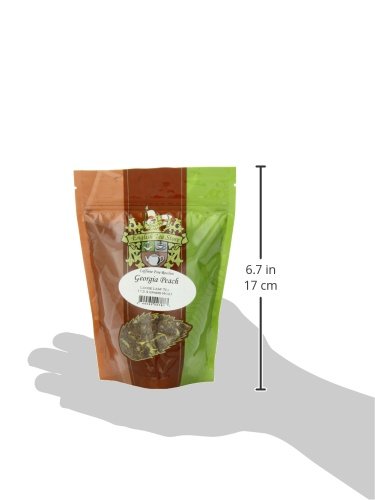 English Tea Store Loose Leaf Rooibos Tea Pouches, Caffeine Free, Georgia Peach, 4oz