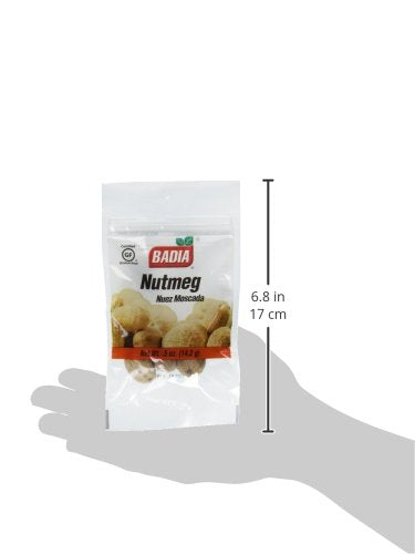 Badia Whole Nutmeg Net Wt. .5 Oz (14.2G)