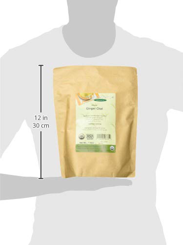 Davidsons Organics, Ginger Chai, Loose Leaf Tea, 16-Ounce Bag