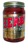 Herb'S Pickled Hot Sausage 16Oz