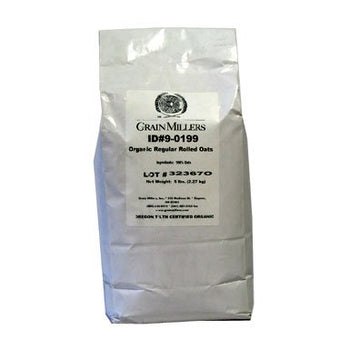 Grain Millers Bg13908 Grain Millers Oats Regular Rolled - 1X5Lb