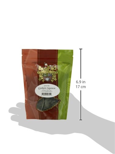 English Tea Store Loose Leaf, Gyokuro Japanese Green Tea Pouches - 4Oz, 4 Ounce