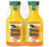 Simply Orange Twin Pack - 2/59oz Bottles