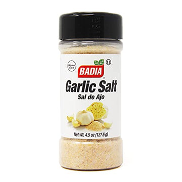 Badia Garlic Salt, 4.5 Oz (Pack Of 8)