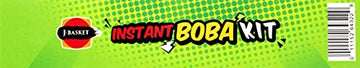 J-Basket Matcha Boba Kit, Matcha, 10 Oz