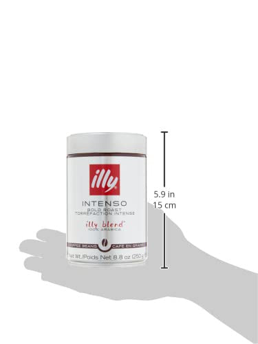 Illy - Whole Bean Coffee - Bold Roast - 8.8 Oz (250G) - Case Pack Of 6