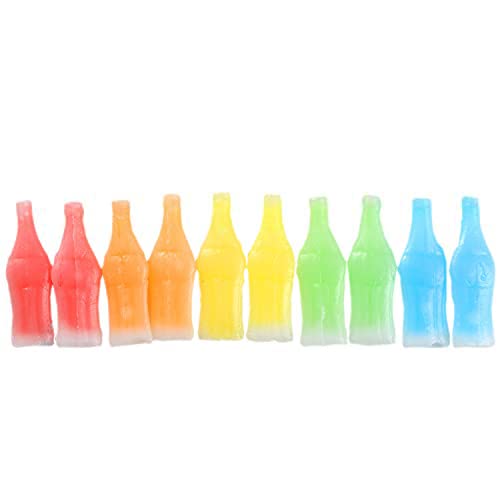 Nik L Nips Wax Bottle Candy Drinks, 1Lb Bulk Candy - Nostalgic 90S Candy - Soda Bottle Nips Wax Candy - By Dr. Variety