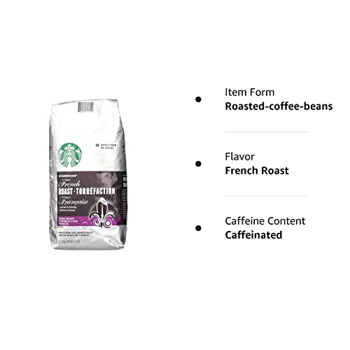 2 Packs Of 40 Oz Starbucks French Roast Whole Bean Coffee = 2 X 40 Oz = 80 Oz