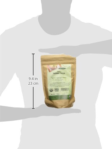 Davidsons Organic Holiday Cocoa Loose Leaf Cacao 16-Ounce Bag Model 6436