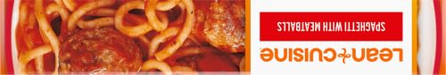 Lean Cuisine Frozen Meal Spaghetti With Meatballs, Protein Kick Microwave Meal, Microwave Spaghetti Dinner, Frozen Dinner for On