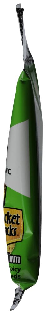 Eden Organic Spicy Pumpkin Seeds, Dry Roasted, Pocket Snacks, 1 Ounce (Pack of 12)