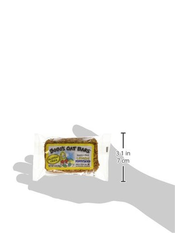 Oat Bars Gluten Free Lemon Poppyseed, 3 oz(Pack of 12)