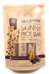 180 Snacks, Skinny Rice Bar, Almond & Chocolate Chips, 10 Bars