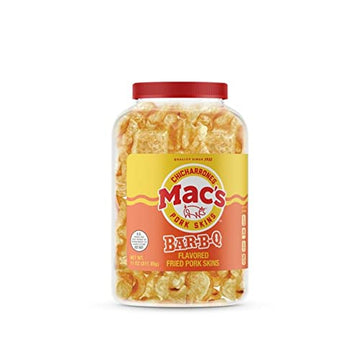 MACS BBQ PORK SKINS 11OZ ( 2 pack )
