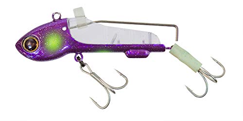 JACKALL Tenya Land Anchovy Hybrid 0.5 oz (15 g), Dragon Purple