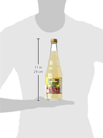Ziyad Premium Almond Syrup, 25 Fl Oz - Natural Flavoring for Beverages and Desserts
