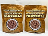 Generic Trader Joe s Milk Chocolate Covered Peanut Butter Pretzels - 12 oz each ~ 2 PACK