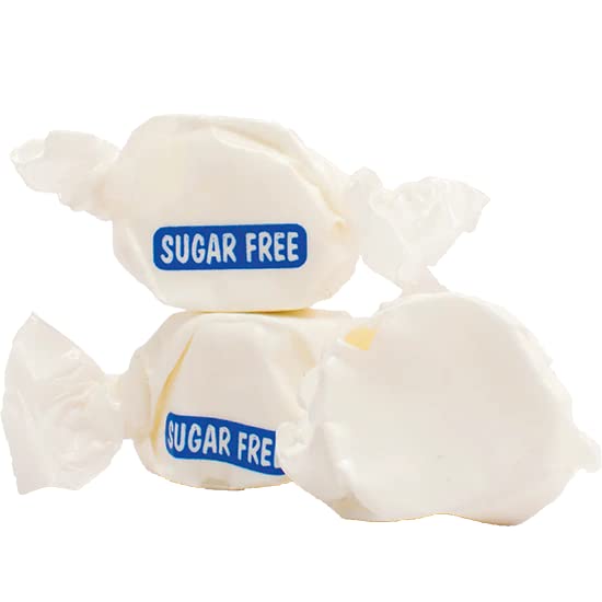 Taffy Town Salt Water Taffy (Sugarfree Vanilla, 1 Lb)