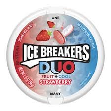 Ice Breakers Duo Fruit+Cool Strawberry, 36G